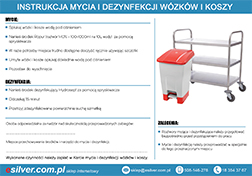 Instrukcja mycia i dezynfekcji wózków oraz koszy